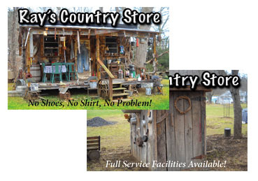 Country Store Postcard