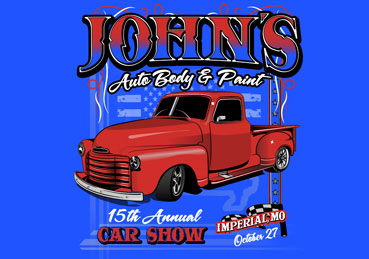 John's 4 color Car Show Design